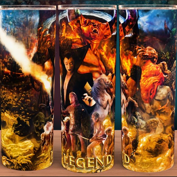 Legend 80s Movie Classic Tumbler Cup Mug - Picture 1 of 1